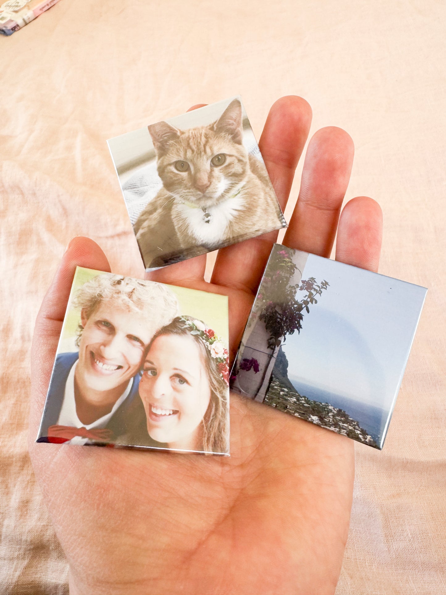 2"x2" Custom Photo Magnets